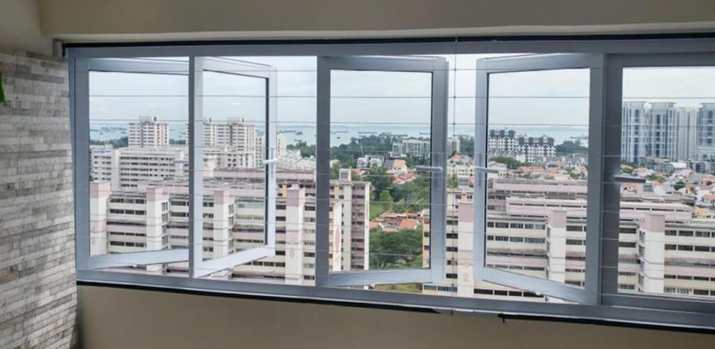 Invisible Window Grills in Hyderabad: Serenity and Security