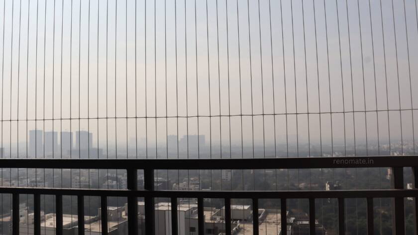 Invisible Grills for Balcony